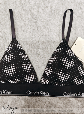 国内代购  CK内衣26春夏新款女士爱心印花无钢圈三角文胸