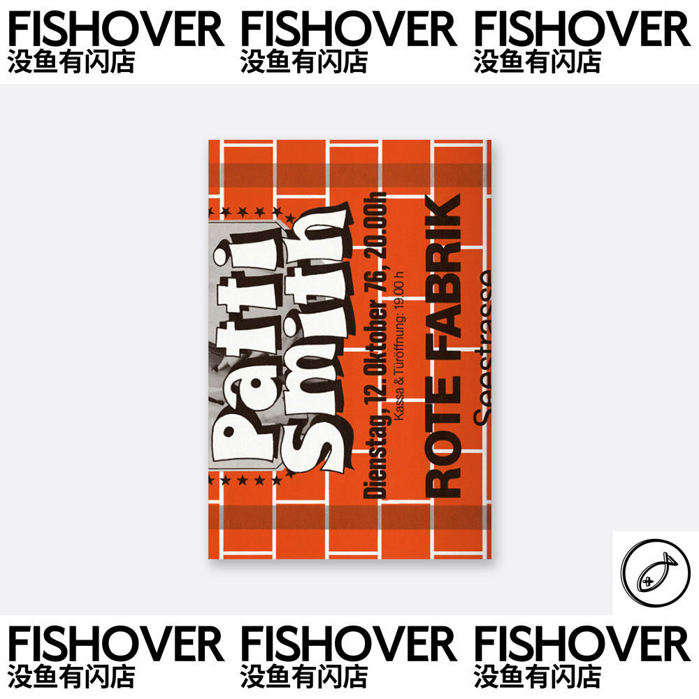 Patti Smith Group Live in Zurich | 现货 | 海报杂志周边卡片