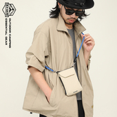 户外山系RFID防盗刷证件收纳包护照包休闲时尚 日系斜挎包单肩包