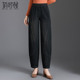 时尚 女新款 大码 宽松阔腿萝卜裤 子 女士牛仔裤 洋气妈妈裤 春秋灯笼裤
