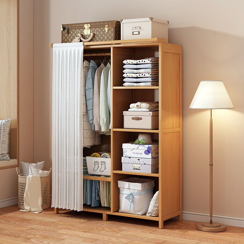 衣柜家用卧室出租房用简易组装非实木布衣柜加厚加粗新款2026爆款