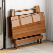 折叠桌子餐桌家用小户型吃饭桌简易出租屋四方桌户外可携式 夜市摆