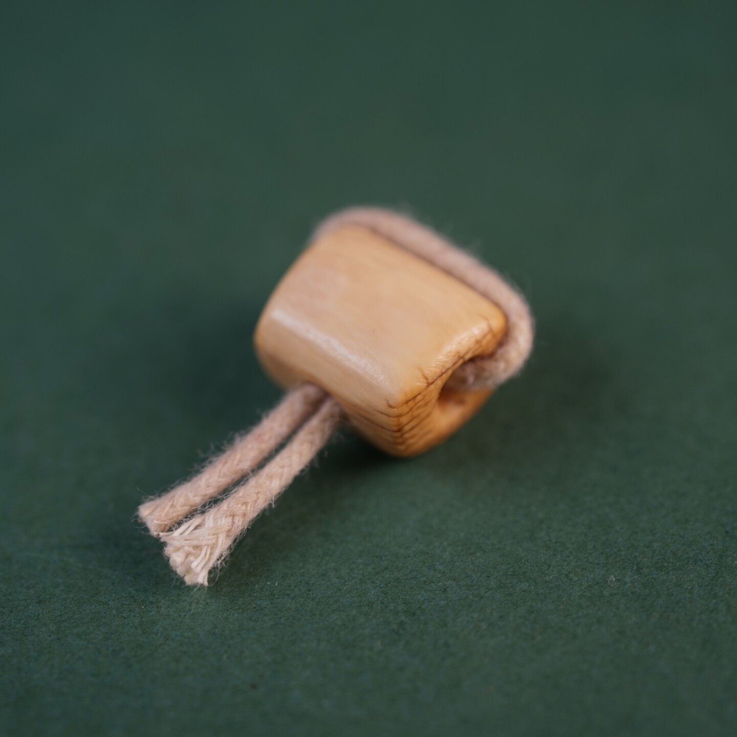 手工藏式做旧开笑纹猛犸牙雕文玩三通配珠菩提配饰佛头隔珠配件