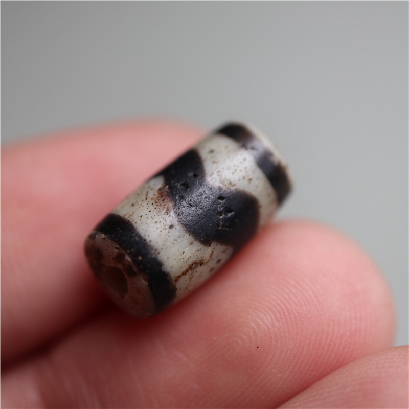 〓包老〓无铅特色藏式文玩隔珠锁骨链西藏手工老料器配珠虎牙天珠