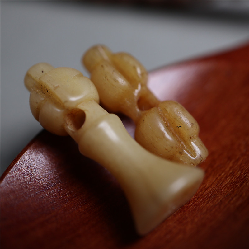 特价西藏精工手工雕刻牦牛骨背云配珠藏式穿珠子配饰散珠记头吊坠