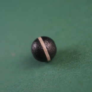 西藏传精品10mm正一线黑白药师珠百搭隔珠配串菩提文玩配珠散珠