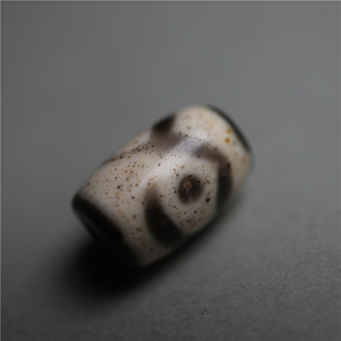 〓包老〓西藏手工老料器天珠莲花三眼天珠锁骨链项坠配珠散珠LH01