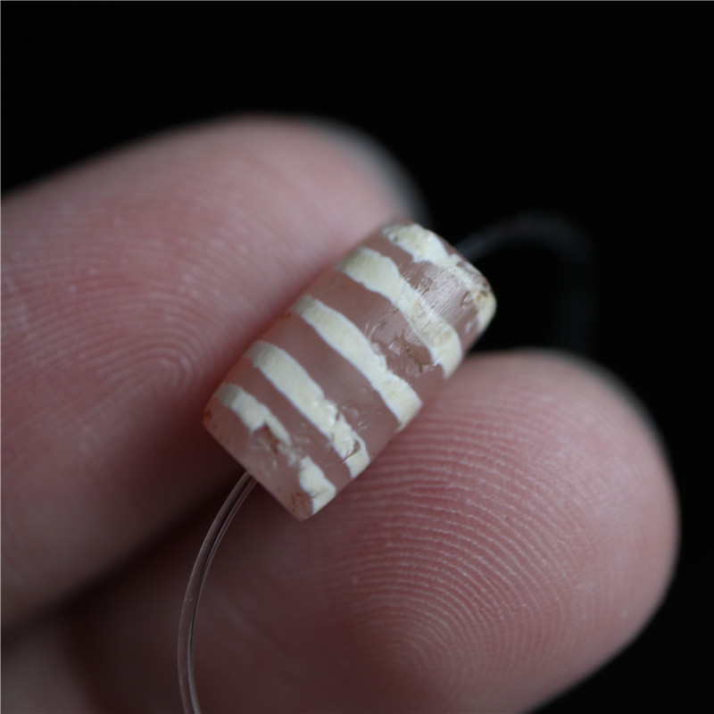 〓包老〓千年肉红玉髓镶蚀玛瑙线珠旁系天珠散珠diy配饰配珠腰珠