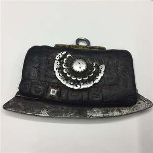 〓老〓精品藏饰老火镰荷包西藏牛皮老打火机工艺好包挂车挂