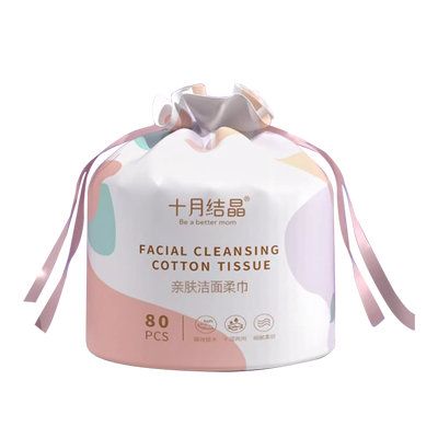 十月结晶洁面柔斤洗脸巾加大加厚