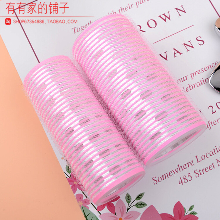 空气刘海自粘卷发筒神器