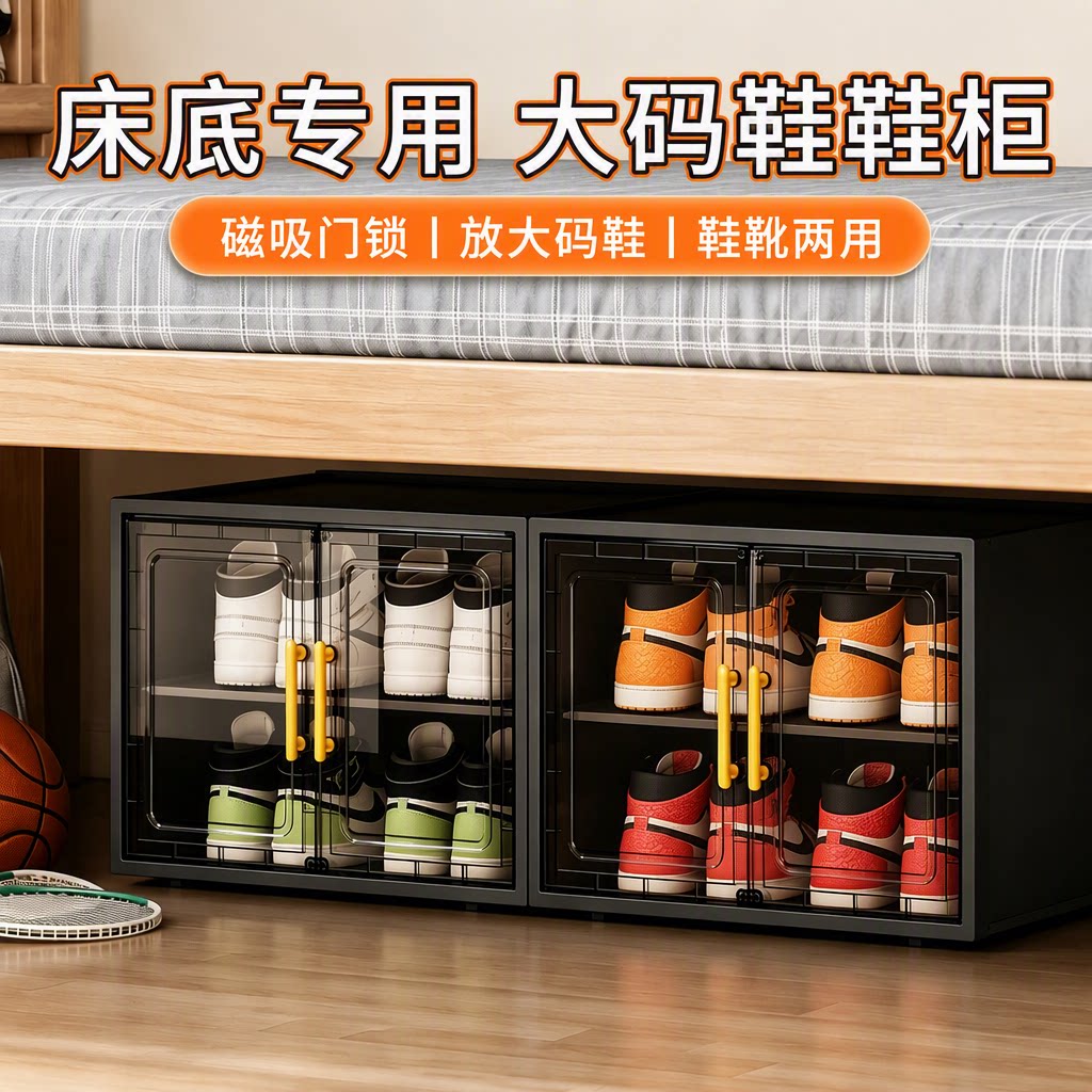 防尘防潮丨放大码鞋丨鞋靴两用图片