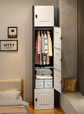 衣柜出租房用简易组装小衣橱儿童储物单人宿舍家用卧室衣服收纳柜