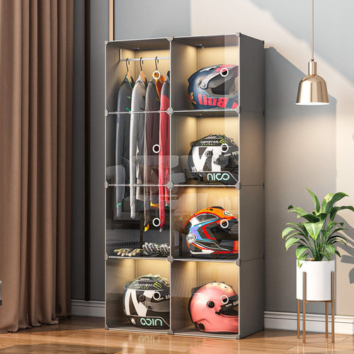 头盔收纳架子摩托车家用放置