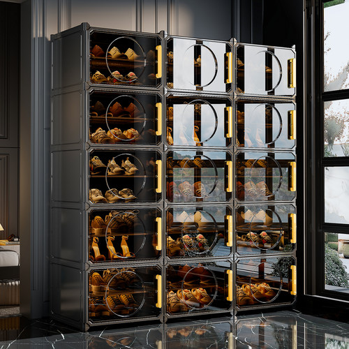 【全硬特厚●可放靴】家用大鞋柜