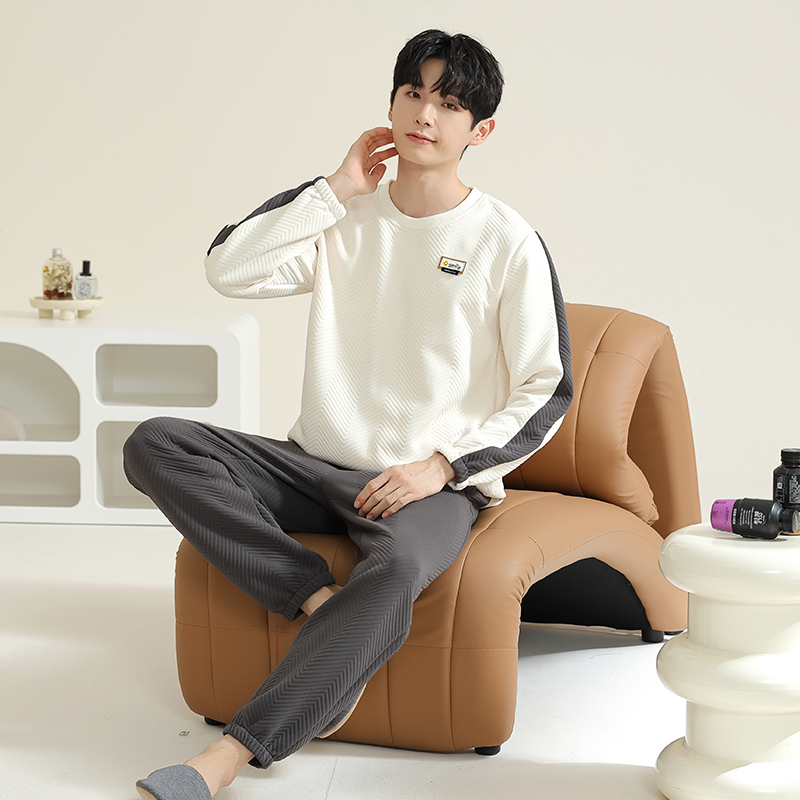 加厚纯棉睡衣青少年家居服