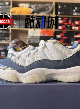 AIR JORDAN 11 RETRO LOW AJ11低帮白蓝 FV5104-104
