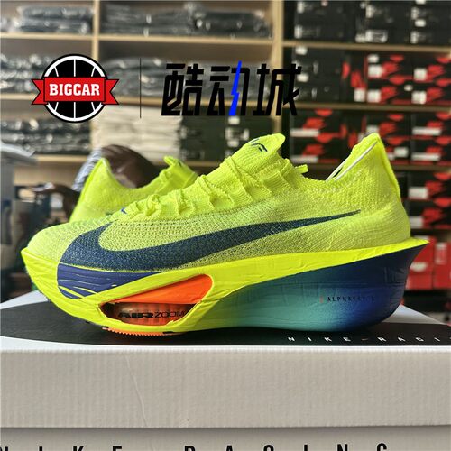 NIKEZOOM马拉松超轻跑步鞋