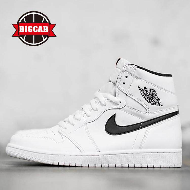 识货推荐 air jordan 1 og aj1 白黑阴阳 兔八哥 555088-102 160