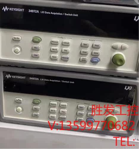 (胜发设备）Agilent/是德34970A  Agilent34972