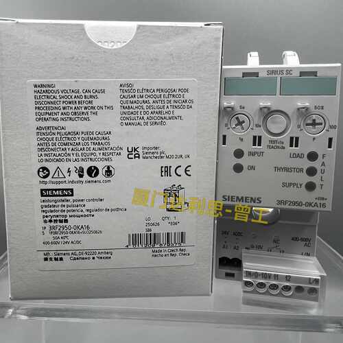 询价3RF29500KA16功率控制器SIEME