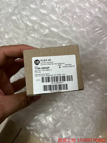 (胜发设备）罗克韦尔1794-OB32P，全新的，包装盒搞错了，序列号