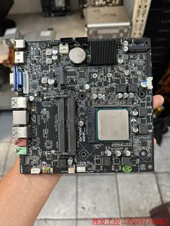 昂达 B320-IPC 主板 ITX 200GE CPU电子元器件