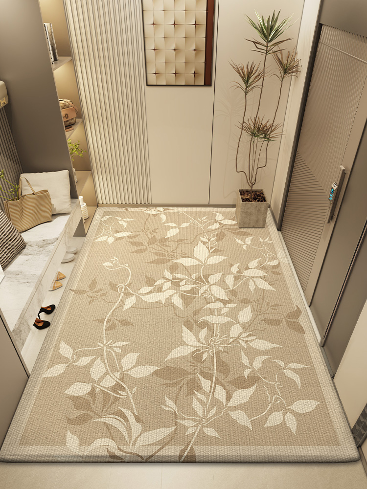 高级入户门地垫进门地毯门口踩脚垫轻奢2025新款门垫耐脏免洗地毯