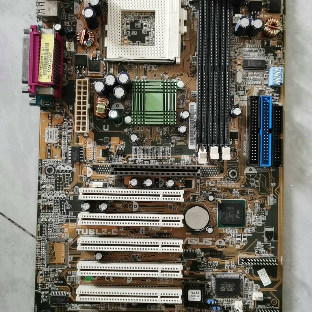 议价-华硕 TUSL2-C 815P 370主板 ，不集成显卡、