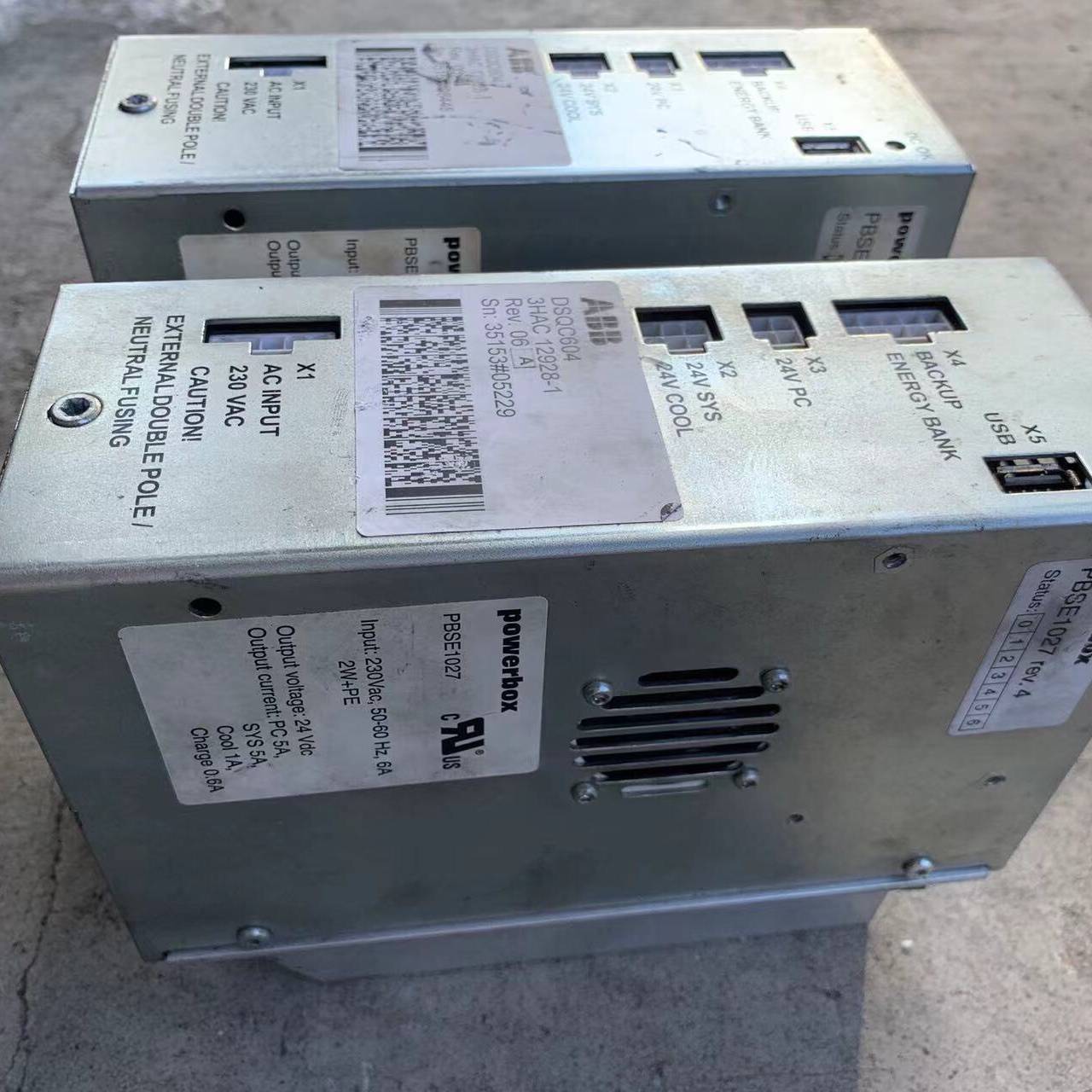 议价-dsqc604 ABB机器人电源，拆机功能包好。成