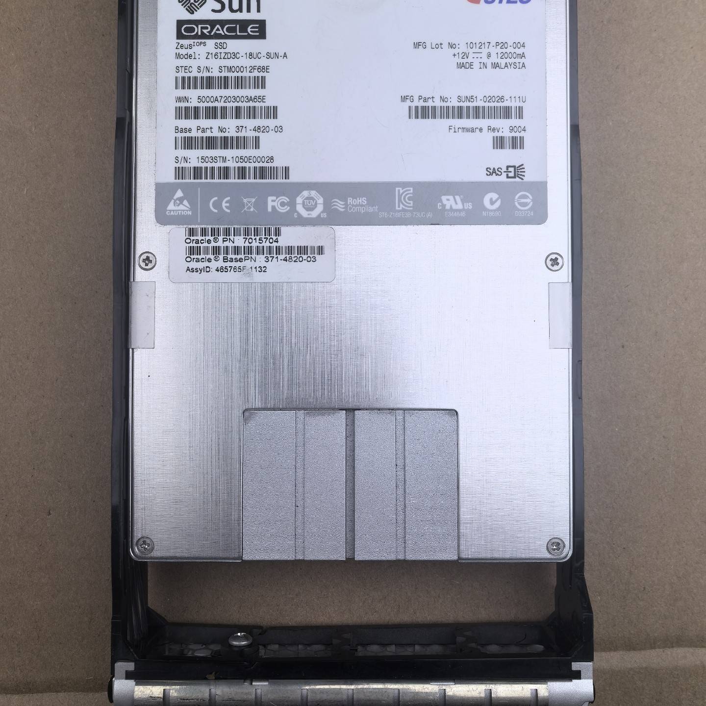 议价-SUN 7015704 18G 371-4820-03 SA