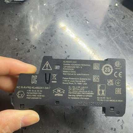 议价-艾默生 KL4502X1-DA1  PLC接线端子