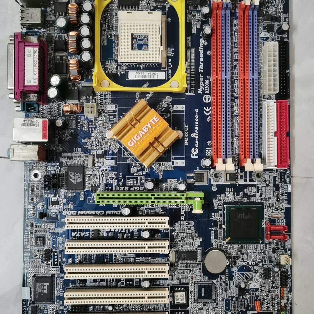 议价-技嘉GA-8IPE1000-G 主板，不集成显卡，二手