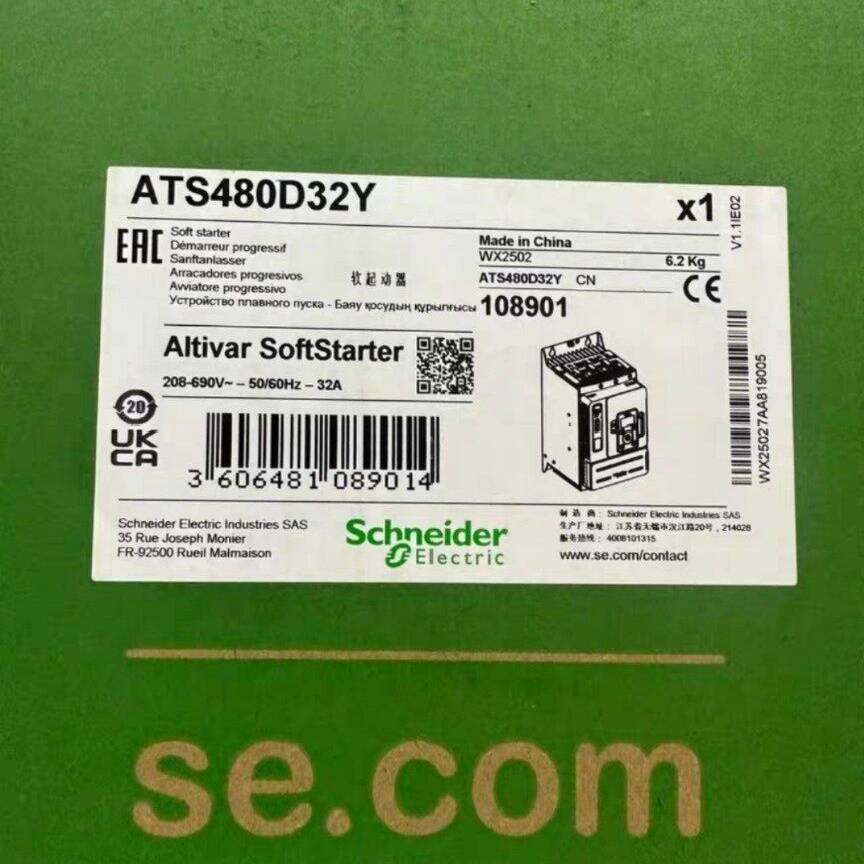 议价-施耐德软启动器ATS480D32Y全新原装正品，