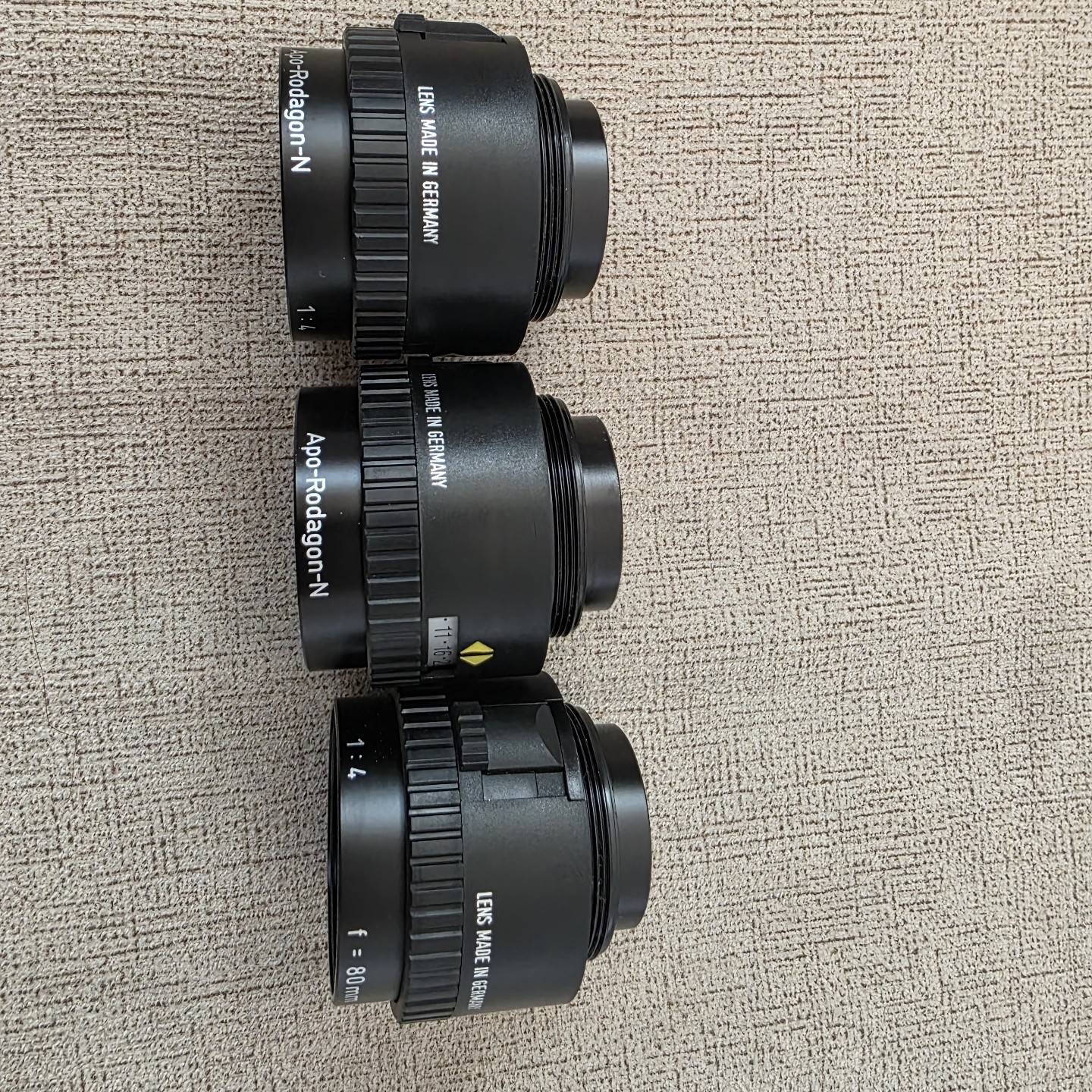 议价-Apo-Rodagon-N镜头，f=80mm，1:4光圈。这