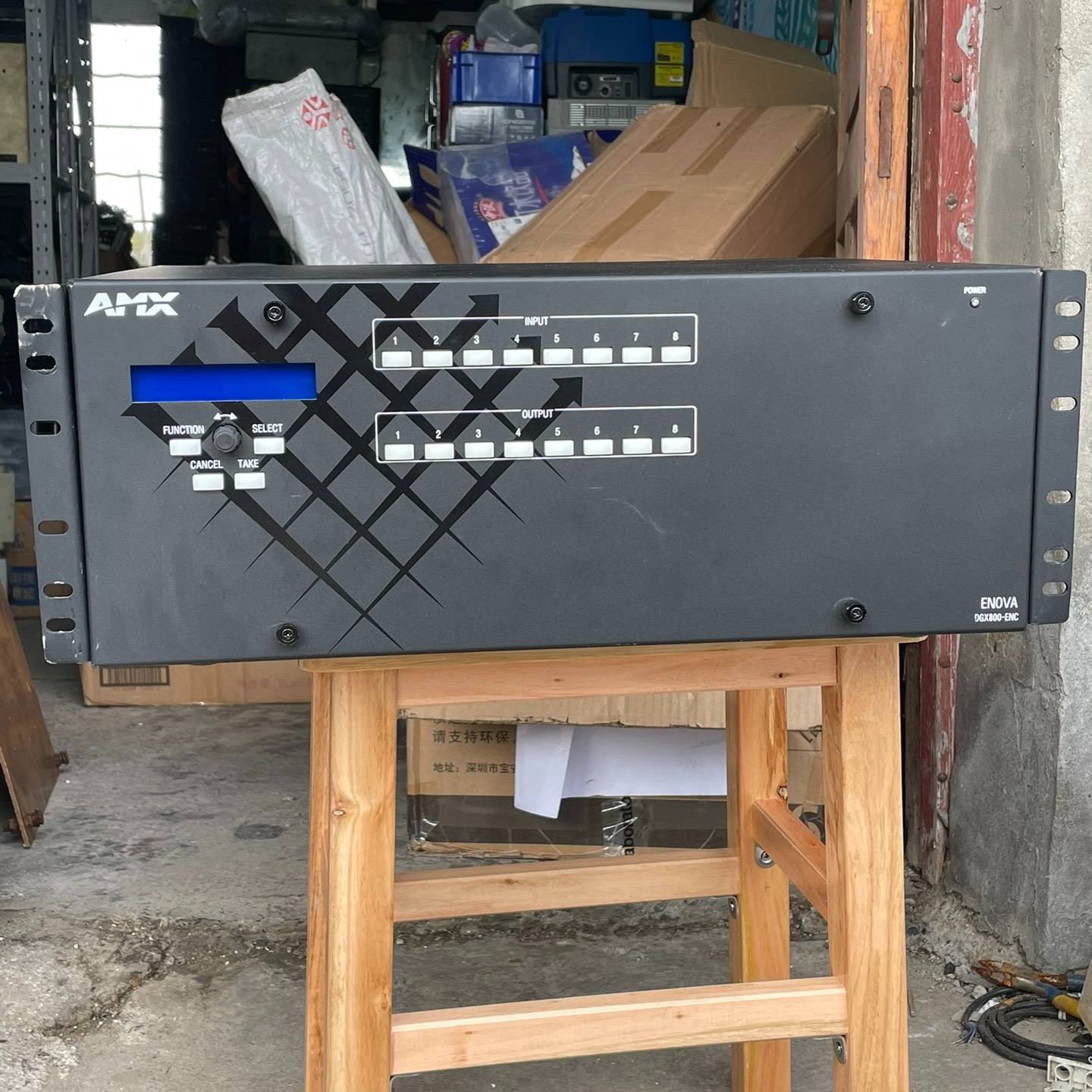 议价-安玛思4K数字混合矩阵切换器 DGX800-ENC 实