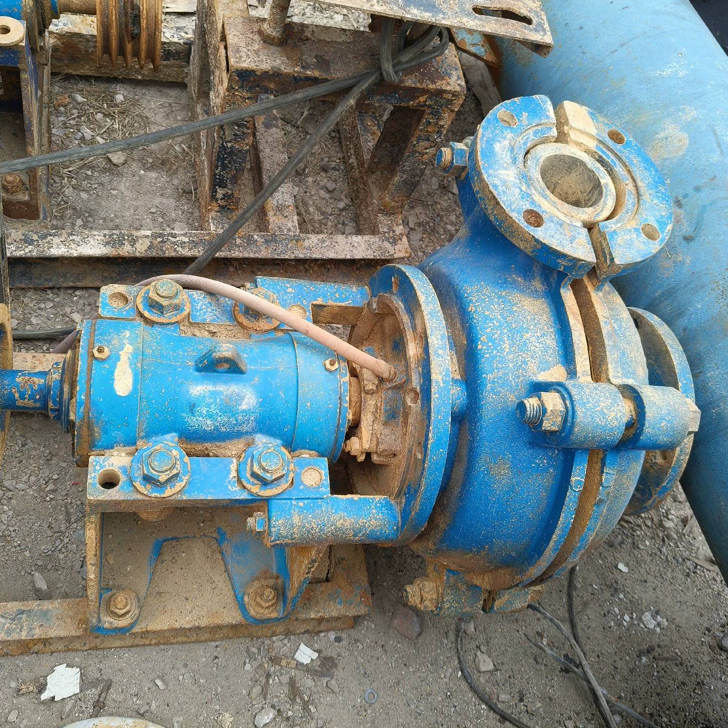 议价-4/3AH渣浆泵，过流件是高铬合金的。标价