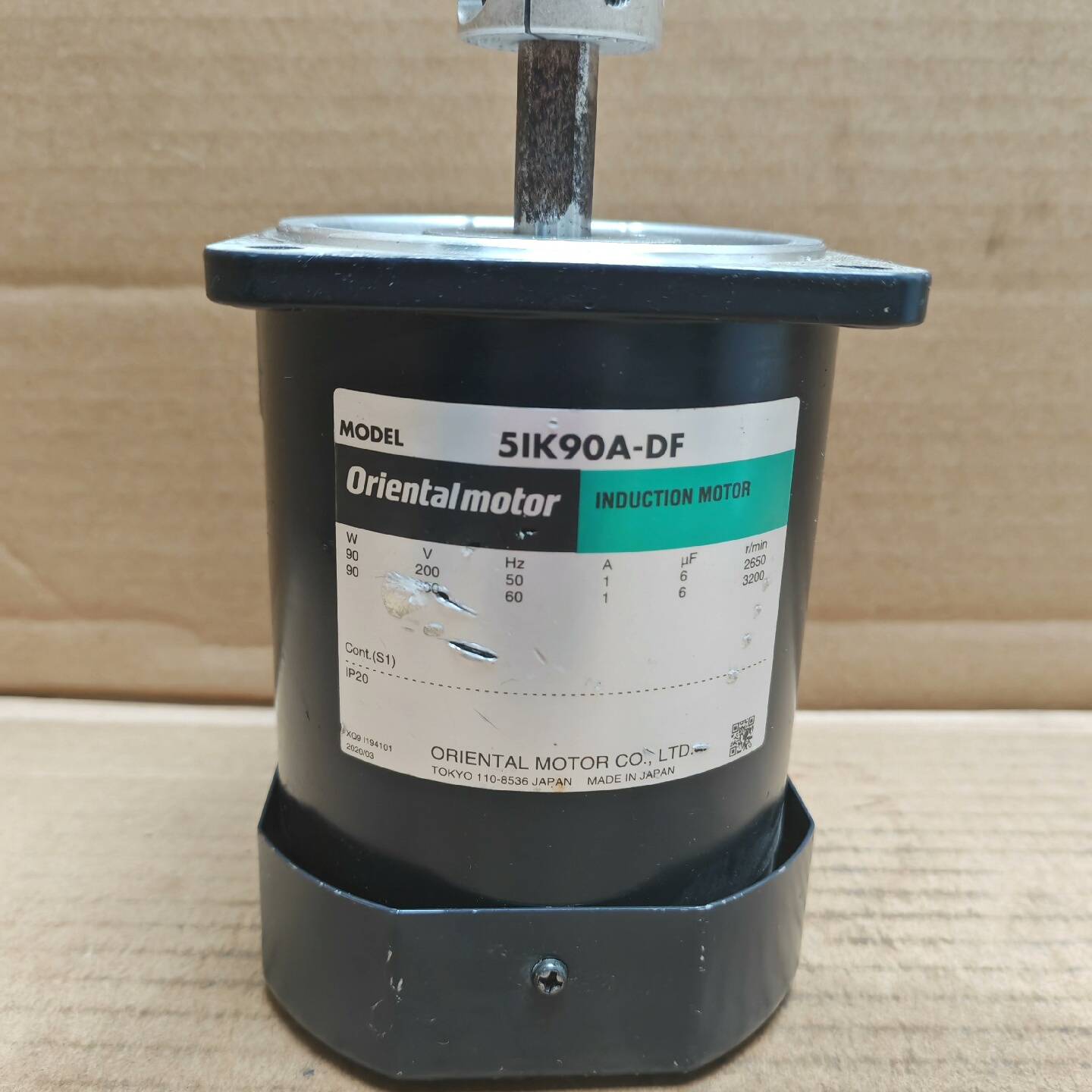 议价-进口东方90W2极定速电机5IK90A-DF 单相220V