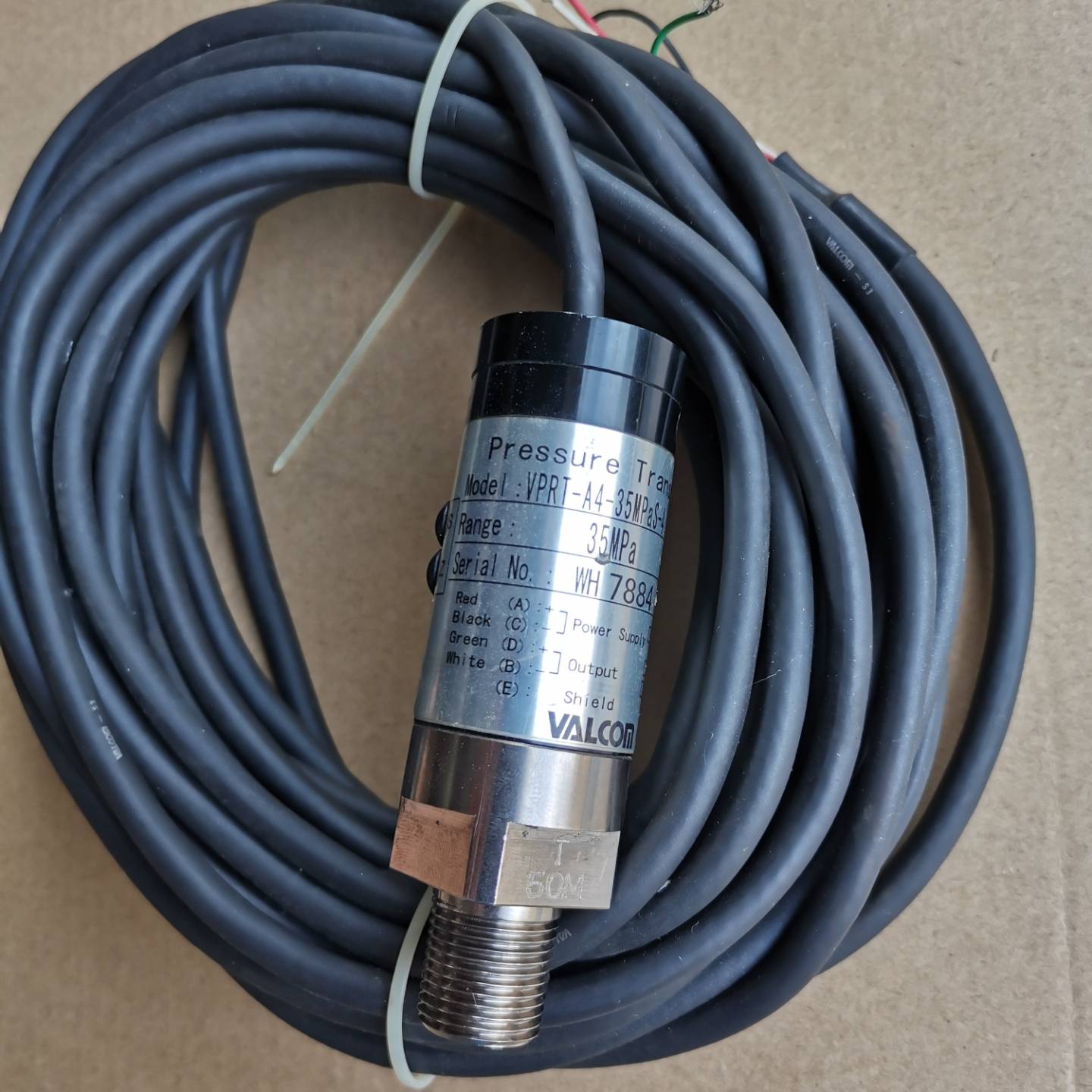 议价-二手日本沃康VALCOM传感器 VPRT-A4-35MPaS