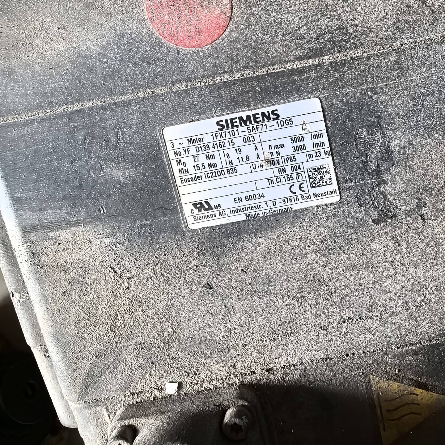 议价-1FK7101-5AF71-1DG5，西门子电机，原装拆机