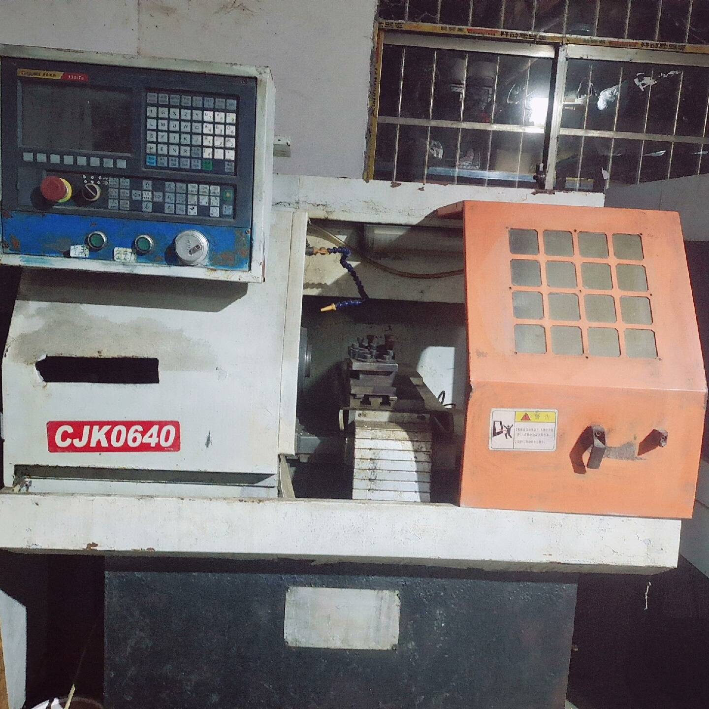 议价-0640数控车床 广泰130iTa系统 气动夹紧 精