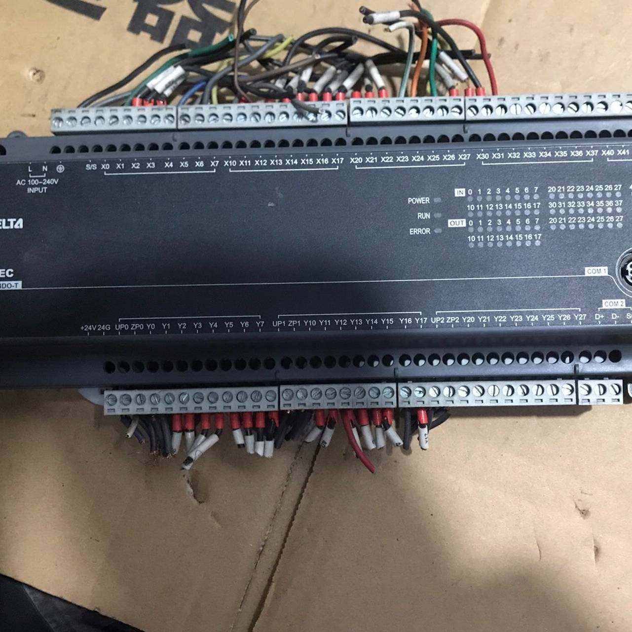 议价-台达plc型号DVP24EC00T3刚拆下来的，成色不