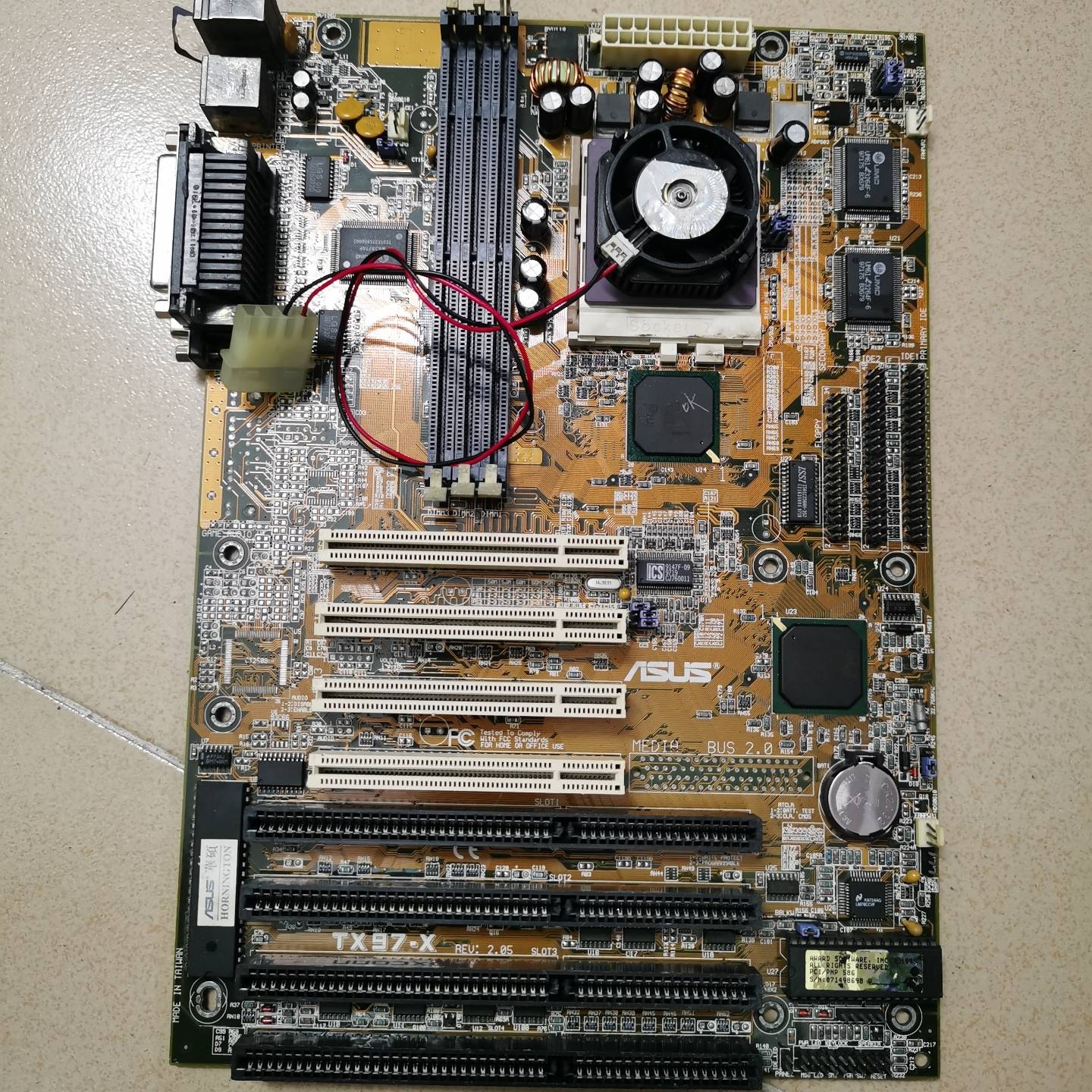 议价-华硕TX97-X主板，带CPU内存条，测试好发