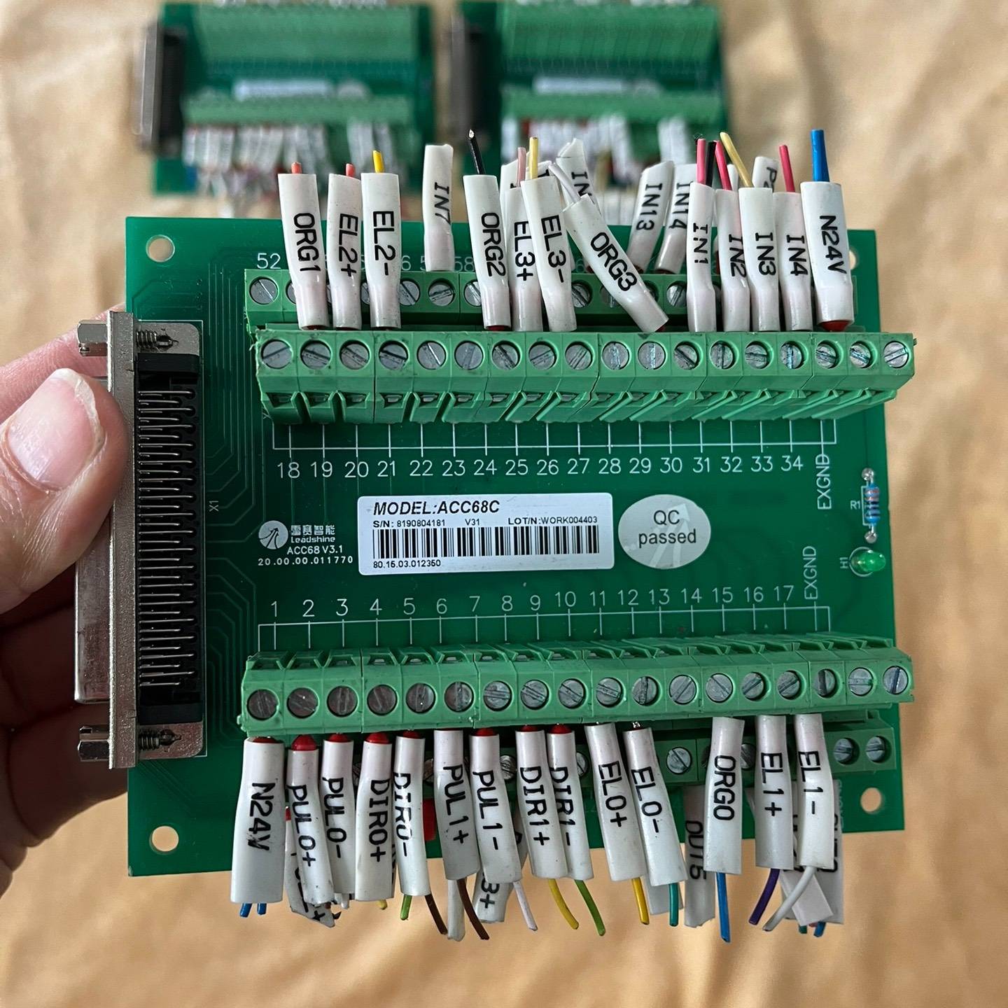 议价-雷赛接线端子ACC68C，图片实拍，现货