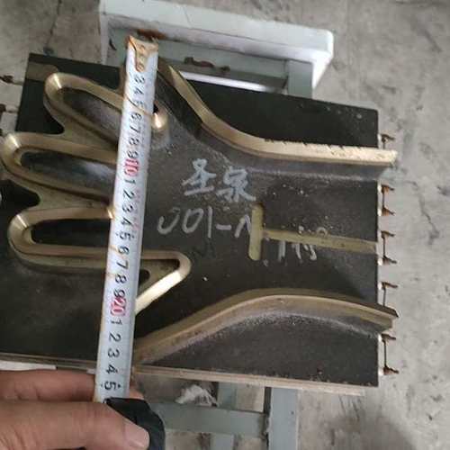 议价-纯黄铜TPE一次性手套机模具，尺寸22.8-23