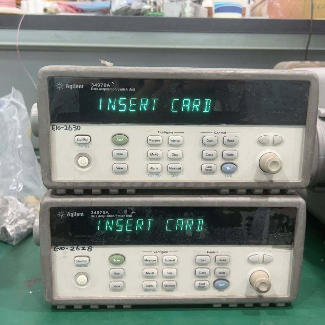 议价-安捷伦34970A数据采集器，成色如图，功