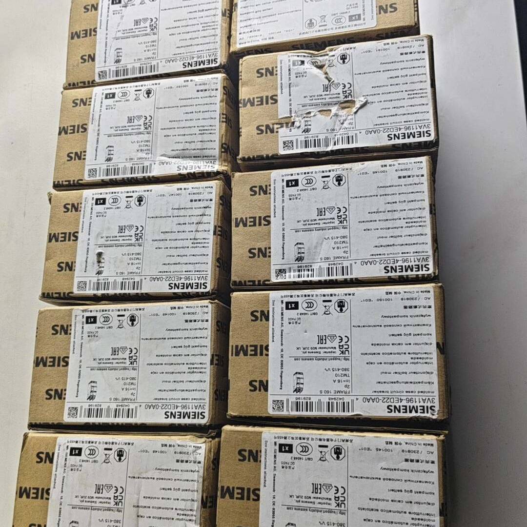 议价-全新西门子塑壳式断路器3VA1196-4ED22-0AA0