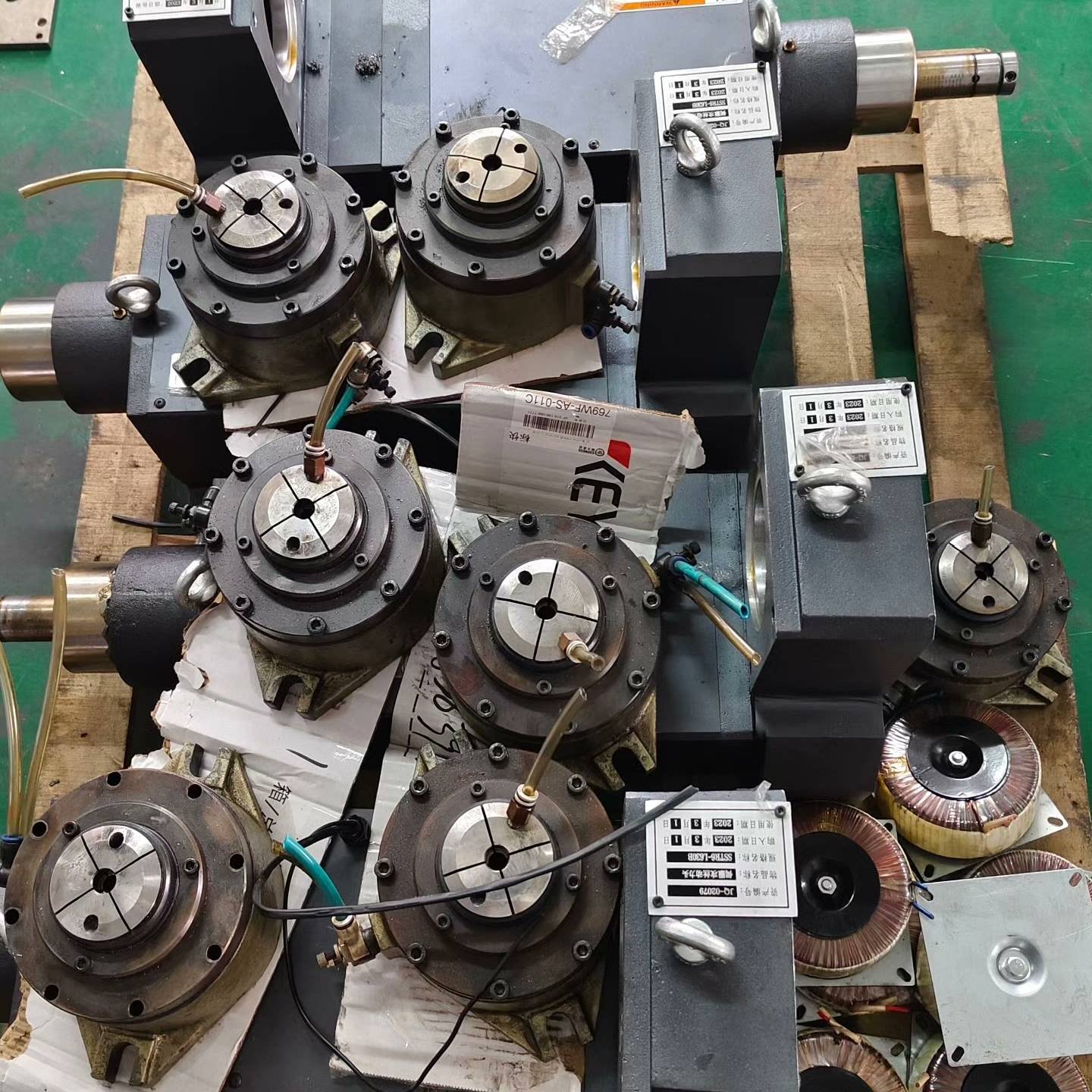 议价-拆机伺服攻丝动力头SSTR6-L630B实物拍摄有