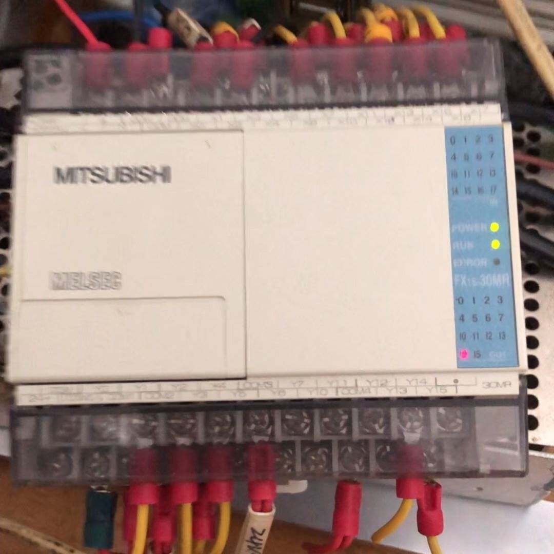 议价-【三菱PLC FX1S-30MR-001，实物拆机，功能完