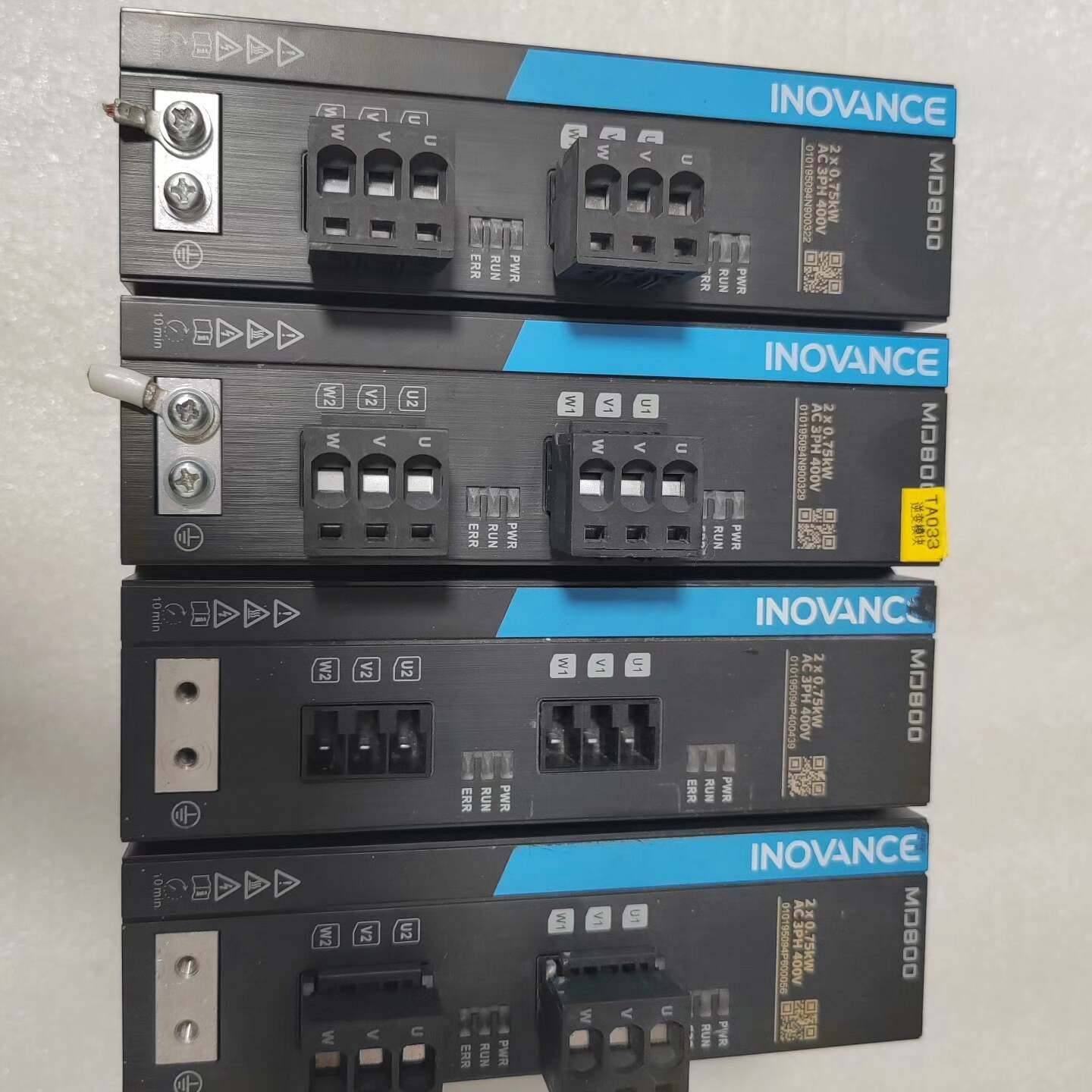 议价-MD800-2-4T3R4，汇川多传动双轴变频器2x0.75